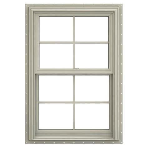 150 Series New Construction White Vinyl Dual-pane Single Hung Window Half Screen Included. . Windows at lowes
